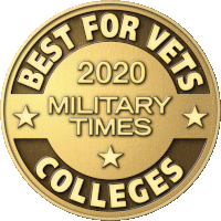 Military Times Best for Vets Colleges badge