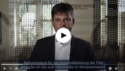 Zum Artikel "Videobotschaft des FAU-Präsidenten zum Semesterstart"