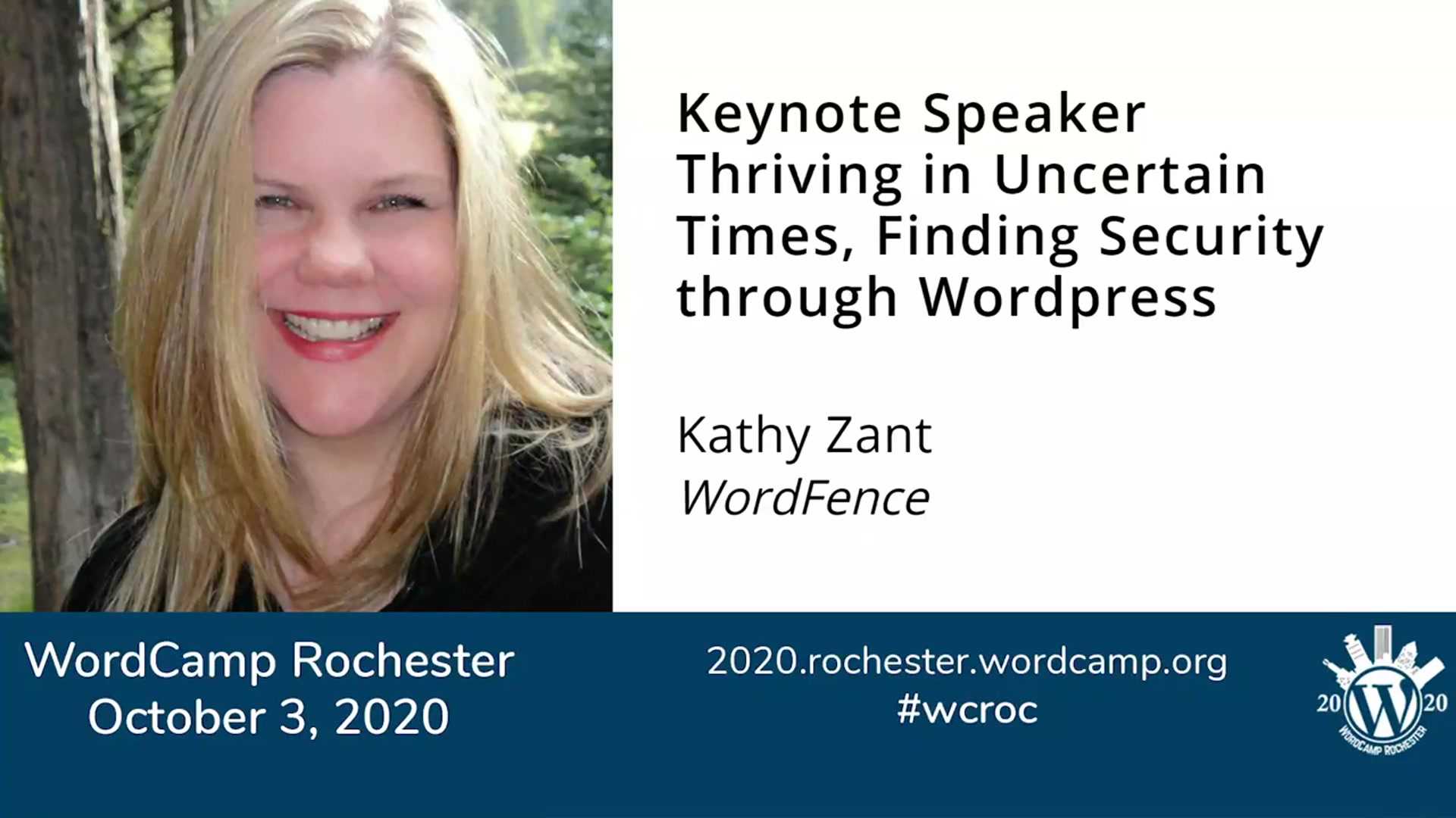 Kathy Zant: Thriving in Uncertain Times, Finding Security through WordPress