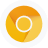 Chrome Canary logo.