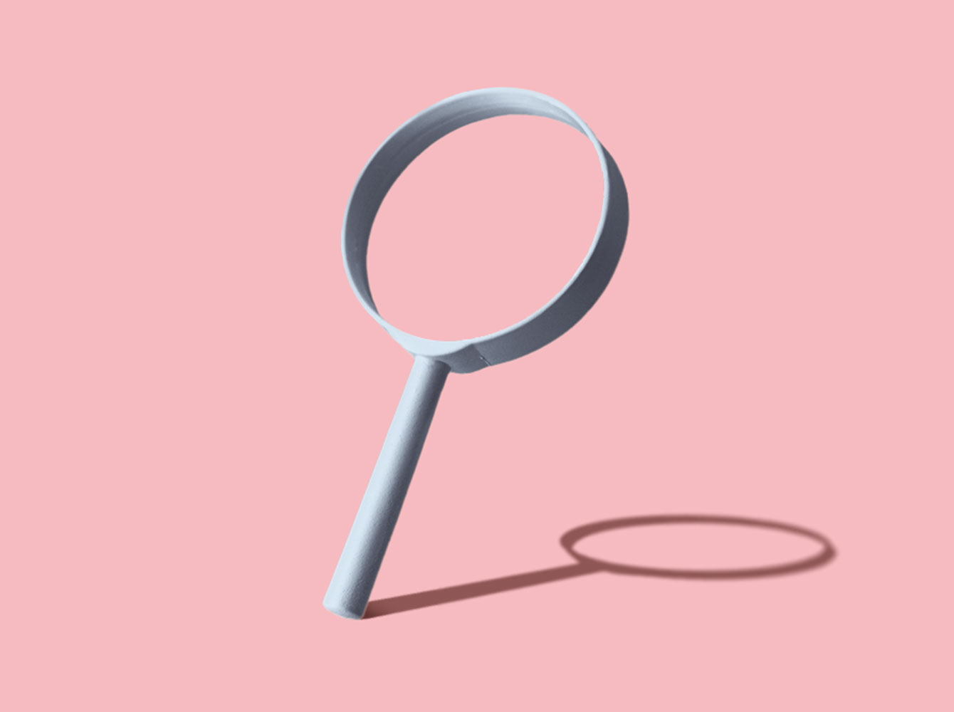 Illustration of a magnifying glass