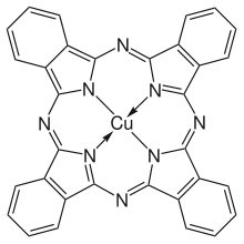 Copper phthalocyanine.svg