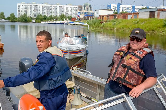 Безопасность на воде. Журналисты 