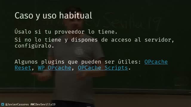 Javier Casares: Configura todas las cachés de WordPress