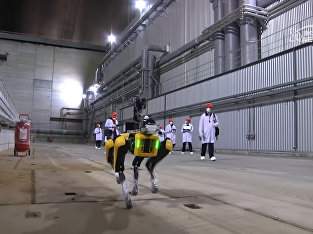 Робот Boston Dynamics на ЧАЕС