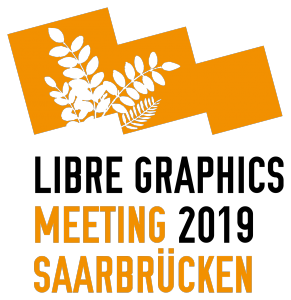 Logo Libre Graphics Meeting 2019 Saarbrücken