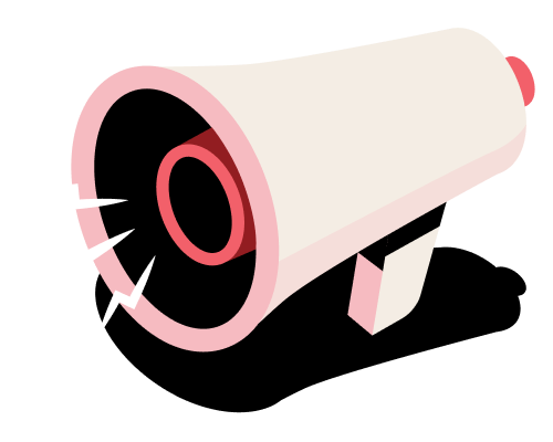 A megaphone