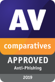AV-Comparatives Anti-Phishing Certification 2019