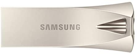 Samsung BAR Plus 256GB - 400MB/s USB 3.1 Flash Drive Champagne Silver (MUF-256BE3/AM)