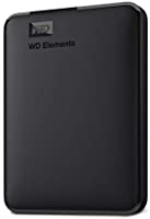 WD 2TB Elements Portable External Hard Drive, USB 3.0 - WDBU6Y0020BBK-WESN