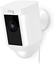 Ring Spotlight Cam Wired: Plugged-in HD security camera with built-in spotlights, two-way talk and a siren ala