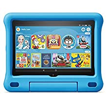 All-new Fire HD 8 Kids Edition tablet, 8" HD display, 32 GB, Blue Kid-Proof Case