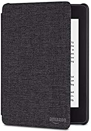 Kindle Paperwhite Water-Safe Fabric Cover (10th Generation-2018), Charcoal Black