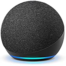 All-new Echo Dot (4th Gen) | Smart speaker with Alexa | Charcoal