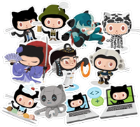 GitHub stickers