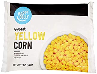 Amazon Brand - Happy Belly Frozen Sweet Corn, Whole, 12 Ounce