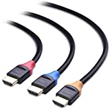 Cable Matters 3-Pack High Speed HDMI to HDMI Cable 6 Feet with HDR and 4K Resolution Support