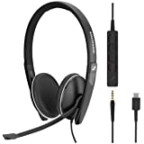 Sennheiser SC 165 USB-C (508356) - Double-Sided (Binaural) Headset for Business Professionals | with HD Stereo Sound…