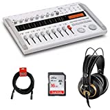 Zoom R16 Multitrack SD Recorder Controller and Interface with AKG K 240 Pro Stereo Headphone, 16GB UHS-I SDHC Memory Card & XLR Cable Bundle