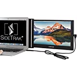 SideTrak Slide Portable Monitor for Laptop 12.5" FHD 1080P IPS Attachable Second Laptop Screen | Efficient USB Power | Compatible with Mac, PC, Chrome 13"-17" Laptops | Patent Pending