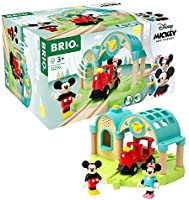 Brio 32270 Disney Mickey and Friends: Mickey Mouse Record & Play Station | Wooden Toy Train Set for Kids Age 3 and Up -...