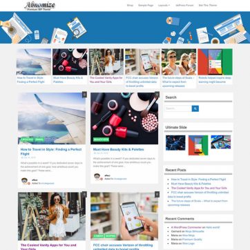 abnomize premium wordpress theme