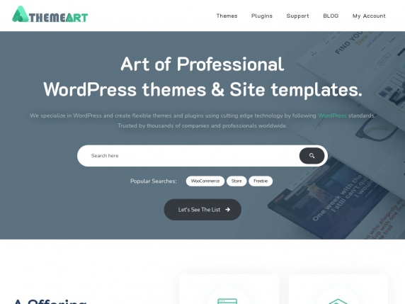 aThemeArt homepage