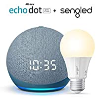 All-new Echo Dot (4th Gen) | Smart speaker with clock and Alexa