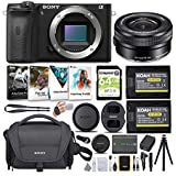 Sony Alpha a6600 APS-C Mirrorless ILC Bundle with 16-50mm Lens (8 Items)