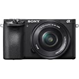 Sony Alpha a6500 Mirrorless Digital Camera Bundle with 2.95" LCD, Black (ILCE6500KIT)