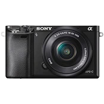 Sony Alpha a6000 Mirrorless Digital Camera 24.3MP SLR Camera with 3.0-Inch LCD (Black) w/16-50mm Power Zoom Lens