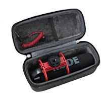 Hermitshell EVA Hard Protective Case Fits Rode VideoMic GO Light Weight On-Camera Microphone