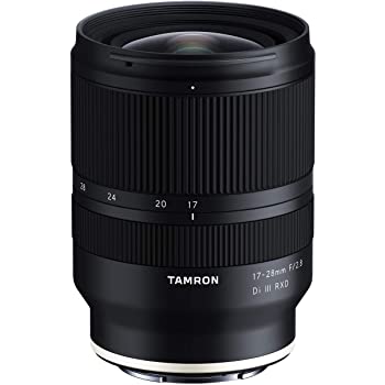 Tamron 17-28mm f/2.8 Di III RXD for Sony Mirrorless Full Frame/APS-C E Mount (Tamron 6 Year Limited USA Warranty), Black (AFA046S700)