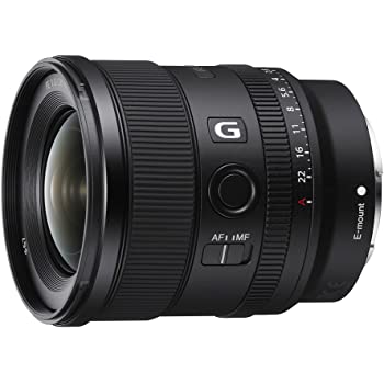 Sony FE 20mm F1.8 G Full-Frame Large-Aperture Ultra-Wide Angle G Lens, Model: SEL20F18G