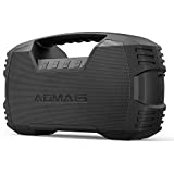 AOMAIS GO Bluetooth Speakers, 40H Playtime Outdoor Portable Speaker, 40W Stereo Sound Rich Bass, IPX7 Waterproof Bluetooth 5.0 Wireless Pairing,10000mAh Power Bank, for Party, Travel [2020 Upgrade]