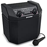 ION Audio Tailgater Plus - 50W Portable Outdoor Wireless Bluetooth Speaker with 50 Hour Battery, Microphone, Radio and USB Charging