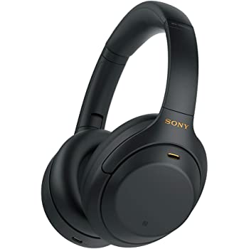 Sony WH-1000XM4 Wireless Industry Leading Noise Canceling Overhead Headphones with Mic for Phone-Call and Alexa Voice Control, Black