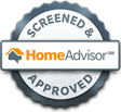 HomeAdvisor screened and approved seal