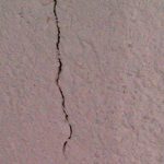 Cracked Concrete Foundation