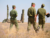 Учения войск ПВО Западного военного округа на полигоне Капустин Яр в Астраханской области