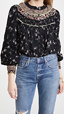 Free People - Paloma Printed Blouse