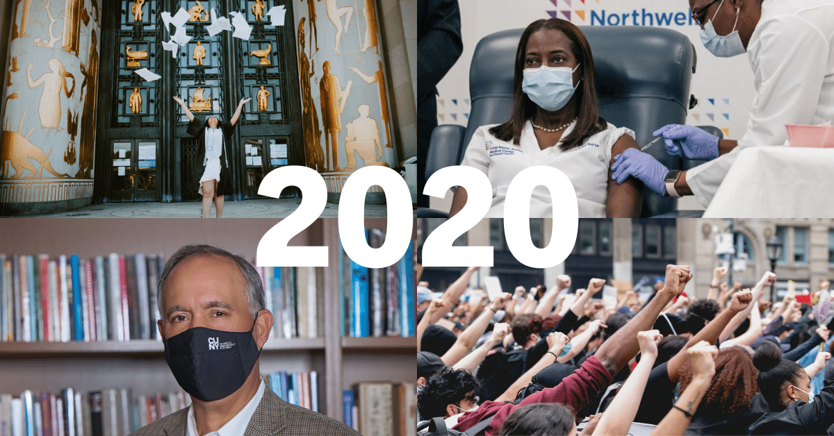 2020 CUNY YEAR IN REIVEW COLLAGE