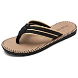 Unisex Sandals Flip Flops Orthotic Arch Support Comfortable Summer Slipper Shoes for Indoor Outdoor Use TX8848 Brown 9 Women/7 Men