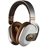 Blue Satellite Premium Wireless Noise-Cancelling Headphones with Audiophile Amp (White), (7136)