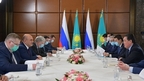 Mikhail Mishustin meets with Prime Minister of Kazakhstan Askar Mamin