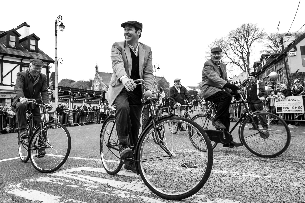 On your bike on St. Patrick's Day!