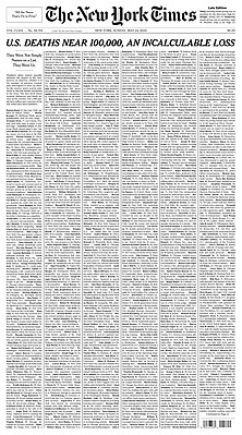 The New York Times, front page 24 May 2020.jpg