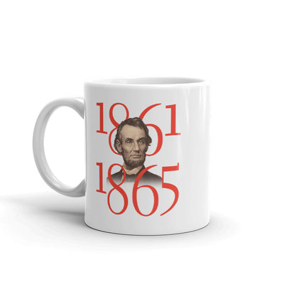 Abraham Lincoln Not Enemies But Friends White Mug