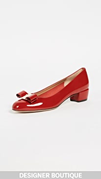 Salvatore Ferragamo - Vara Low Heel Pumps