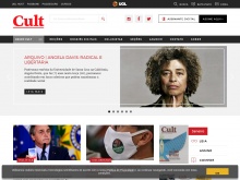 Site da Revista Cult